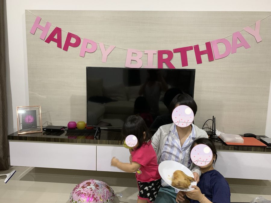 Their grandmother came out to join us.
