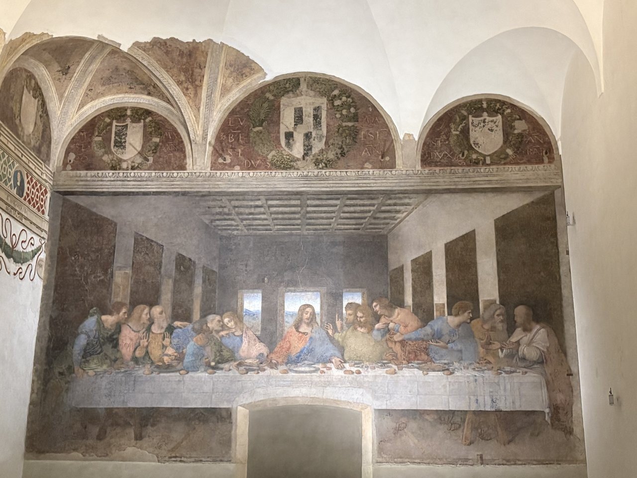 Leonardo da Vinci's "The Last Supper" 