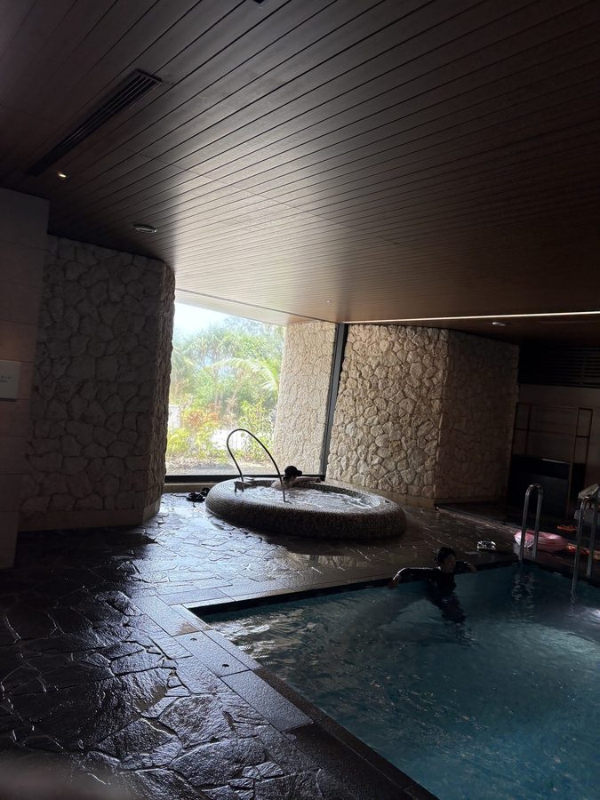 Indoors, so the weather stops mattering