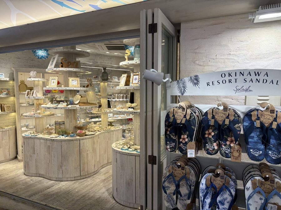 店内のディスプレイ